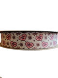 Momma's Girl Heart Nylon Dog Collar