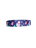 Snowmen & Reindeer Nylon Dog Collar, Leash
