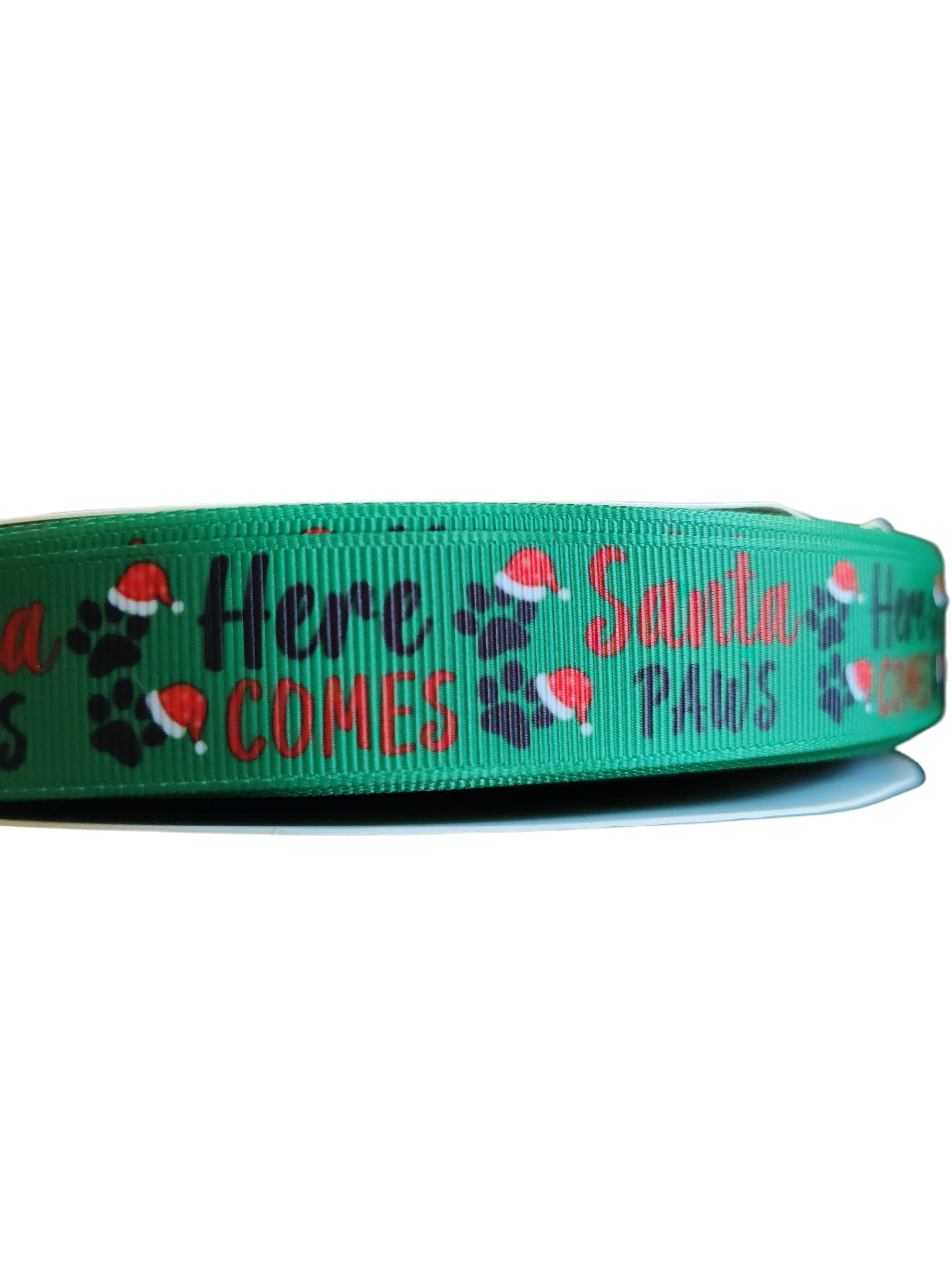 Here Comes Santa Paws Nylon Dog Collar, Leash | Purrfect Pet Kingdom