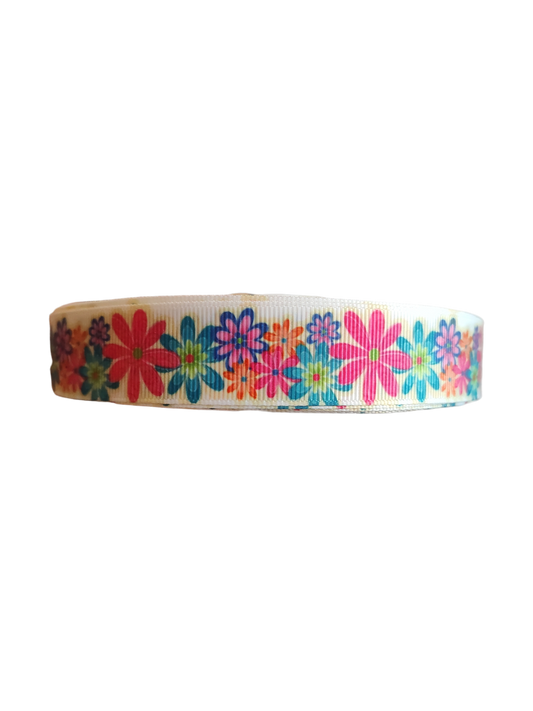 Bright Flowers Nylon Dog Collar | Purrfect Pet Kingdom