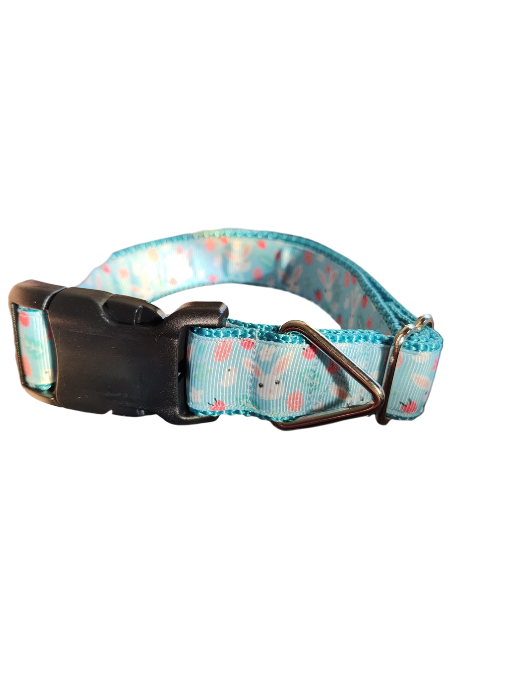 Bunnies & Chicks Nylon Dog Collar