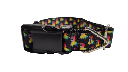 Rainbow Llamacorn Nylon Dog Collar | Purrfect Pet Kingdom
