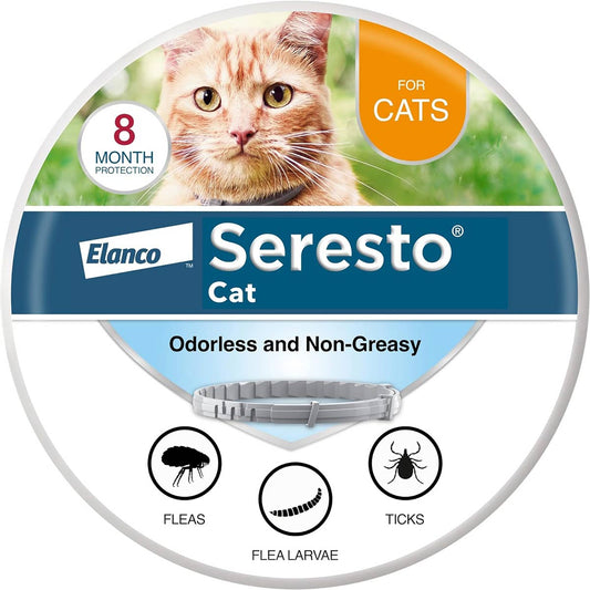 Seresto Flea & Tick Collar for Cats Ergonomic Walking Harness | Majestic Pet Kingdom™