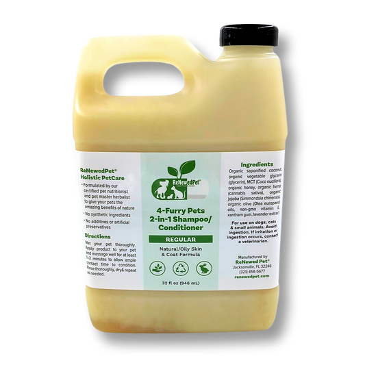 Dog Shampoo and Conditioner 2-in-1 Natural Pet Wash 16 fl oz - Main Feature View | Majestic Pet Kingdom