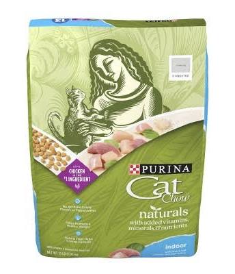 Cat Food Purina Cat Chow Naturals Indoor Real Chicken Kibble
