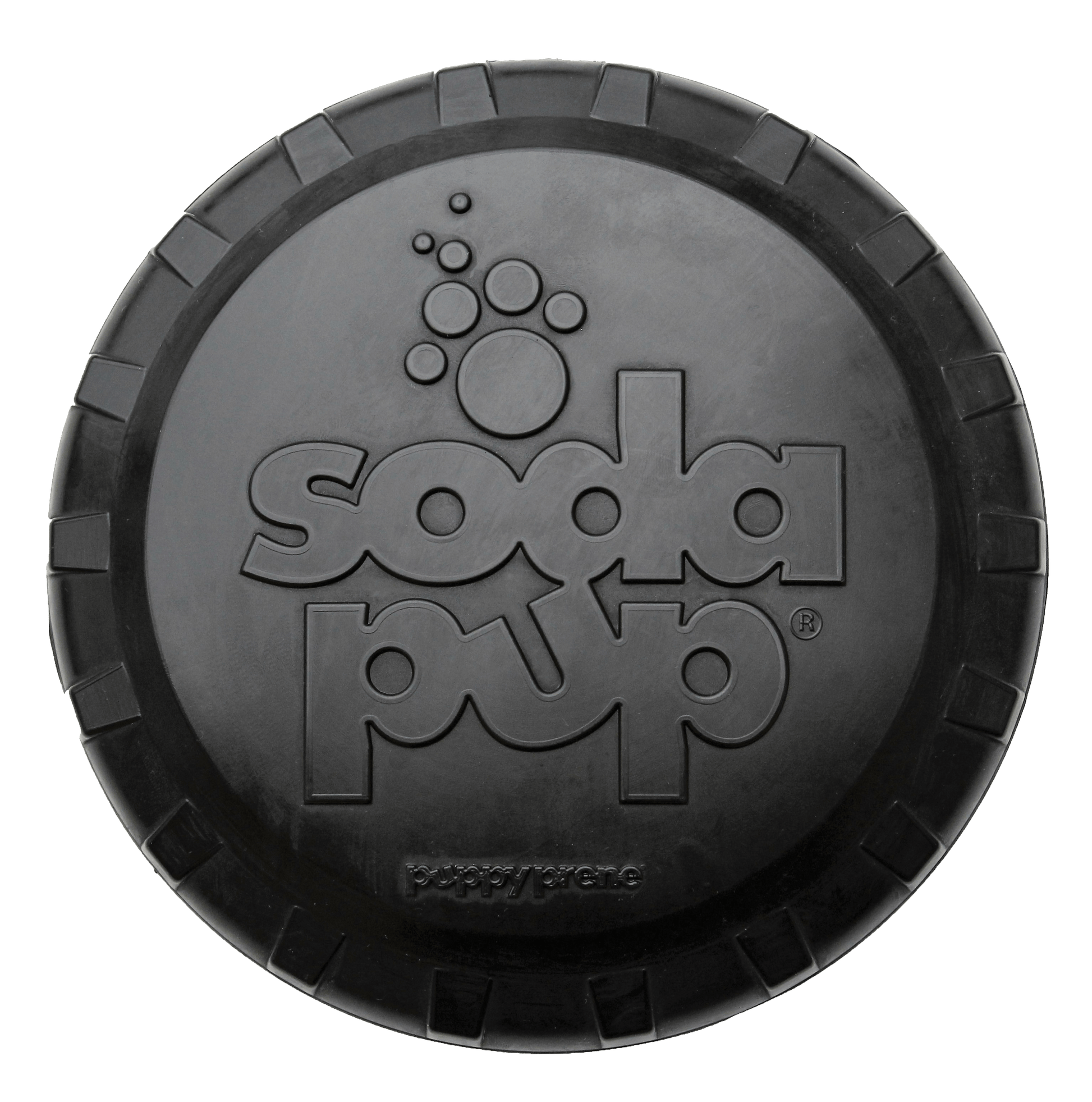 Magnum Bottle Top Flyer Rubber Frisbee for Heavy Chewers |
