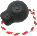 USA-K9 Magnum Skull - Black Magnum Rubber Chew Toy for Best