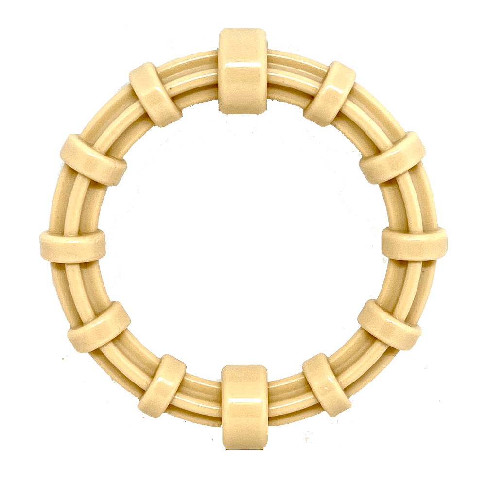 Dog Teething Ring Chicken Flavored Nylon Chew Toy USA Made