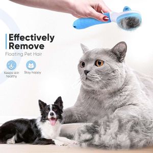 Self-Cleaning Slicker Grooming Brush for Dogs & Cats