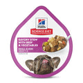 Hill's Science Diet Adult Small & Mini Canned Dog Food, Savory Stew Beef & Vegetables (3.5oz) - Majestic Pet Kingdom