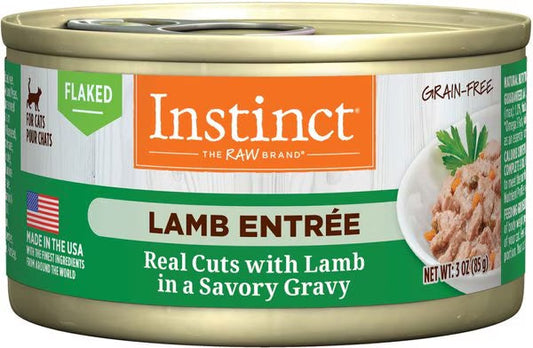Instinct Flaked Lamb Wet Cat Food (3oz) - Majestic Pet Kingdom