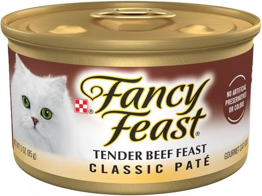 Fancy Feast Tender Beef Wet Cat (3oz) - Majestic Pet Kingdom