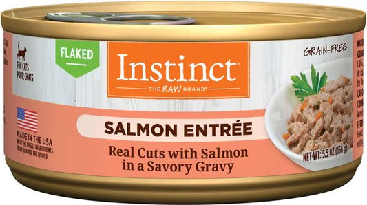 Instinct Flaked Salmon Wet Cat Food (5.5oz) - Majestic Pet Kingdom