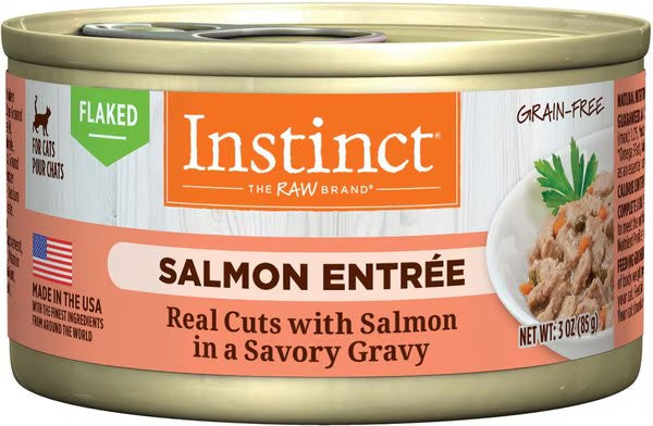 Instinct Flaked Salmon Wet Cat Food (3oz) - Majestic Pet Kingdom