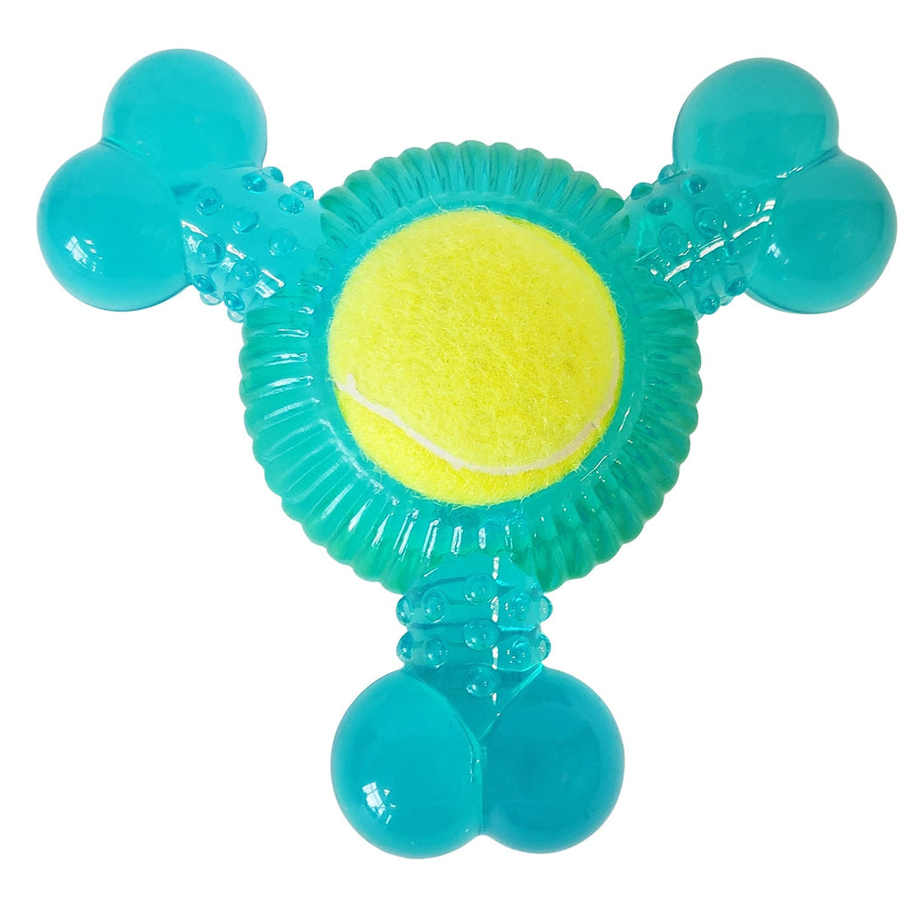 Tennis Ball Dog Toy Variety Pack with Squeaker Toys (3-Pk)