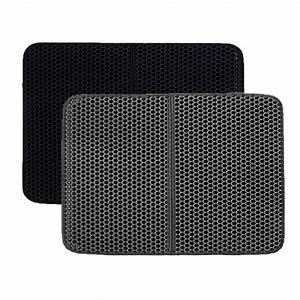 Cat Litter Pad Honeycomb Double-Layer Trapping Mat - Large