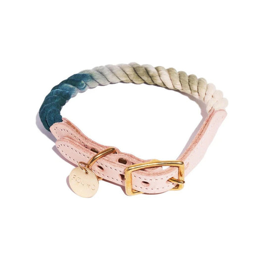 Found My Animal The Catskill Ombre Cotton Rope Collar Extra Large