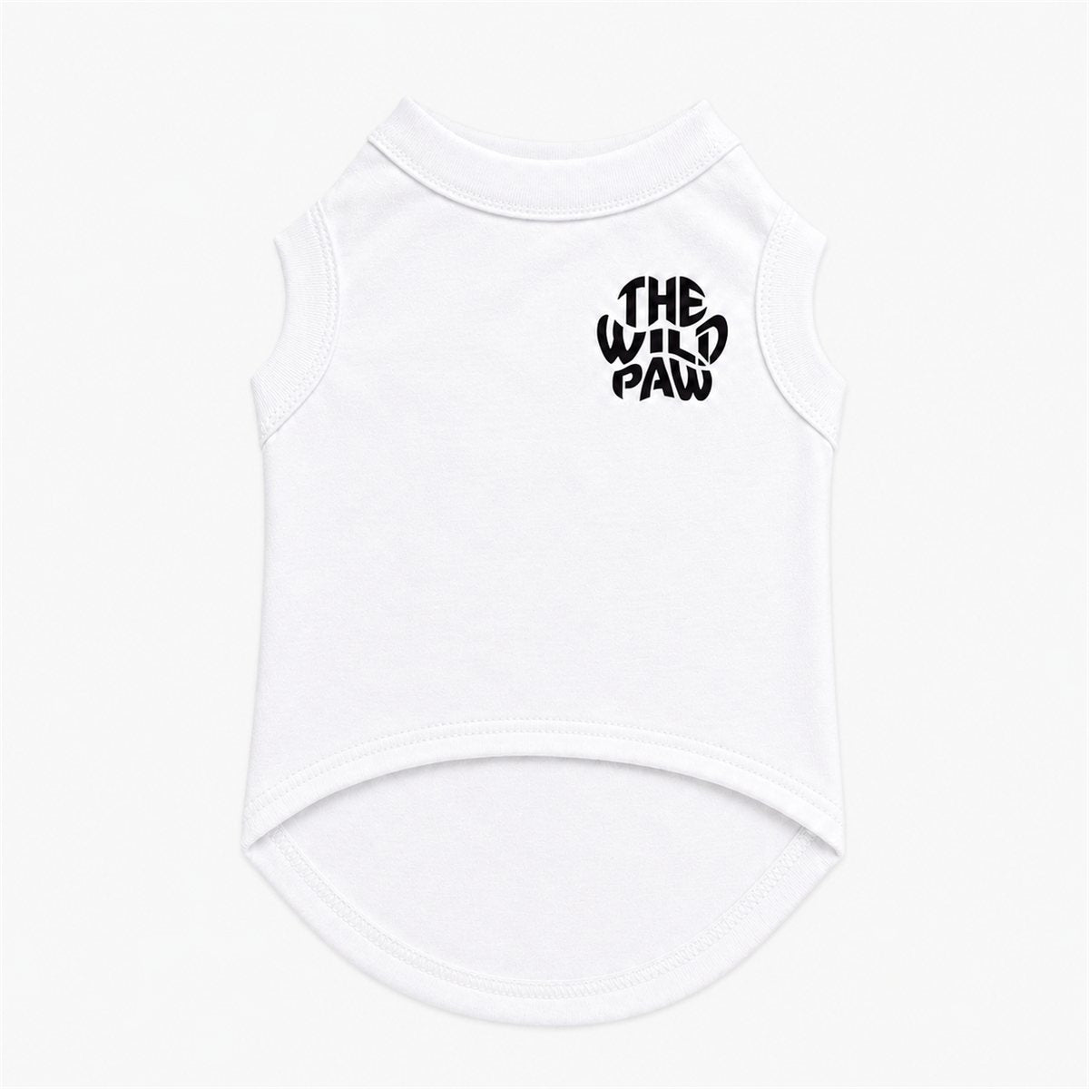 Dog Tank Top The WildBeach Tropical Summer Lightweight Shirt - Detail Angle 4 | Majestic Pet Kingdom