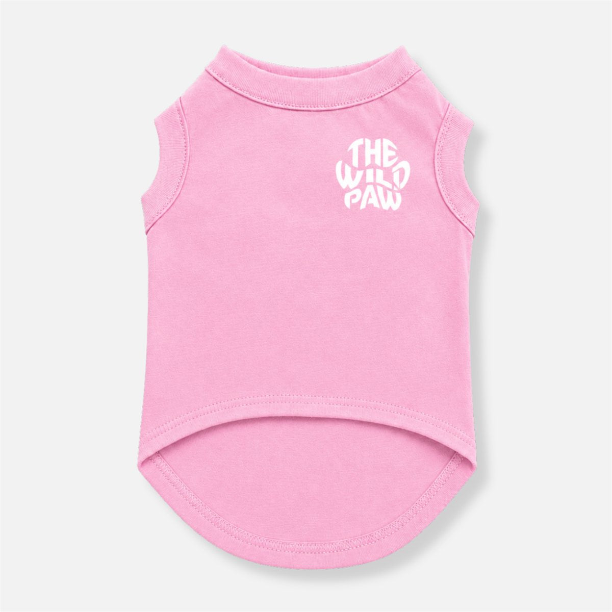 Dog Tank Top The WildBeach Tropical Summer Lightweight Shirt - Detail Angle 5 | Majestic Pet Kingdom