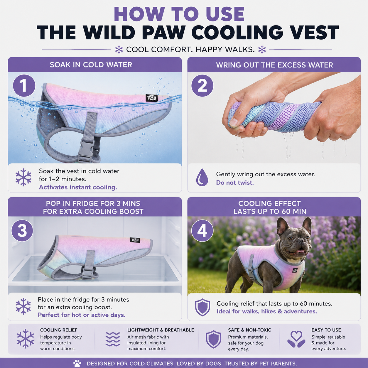 WildBreeze Cooling Vest - Majestic Pet Kingdom