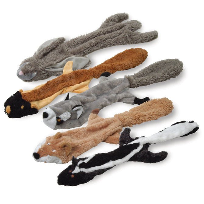 Jeffers Thinnies Unstuffed Plush Dog Toys, 21"L Interactive Pet Toy | Majestic Pet Kingdom™
