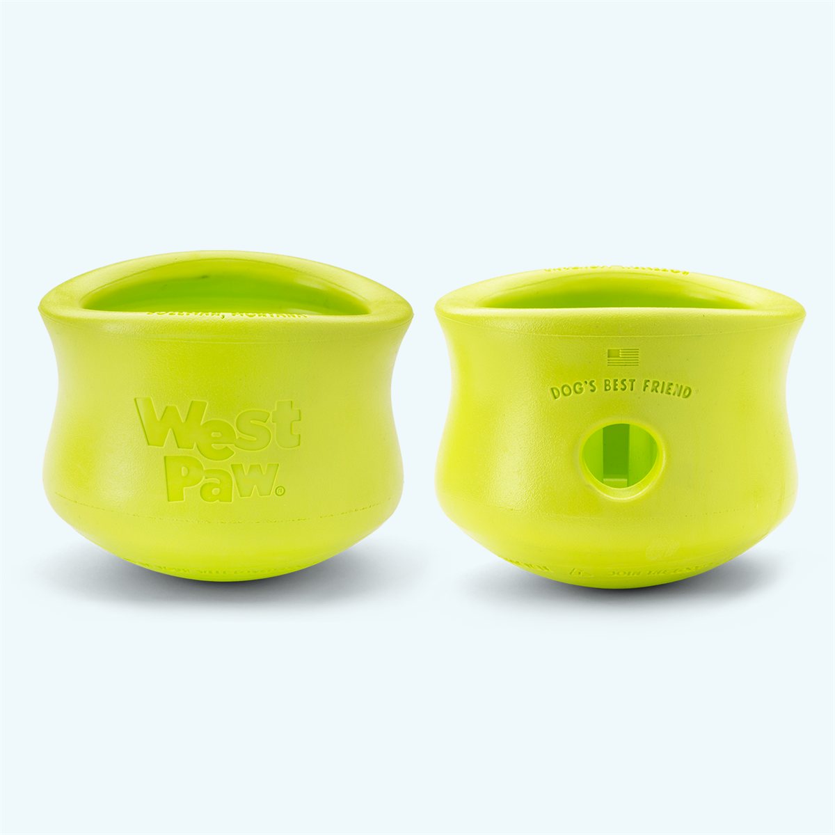Dog Puzzle Toy Toppl Customizable Treat Feeder Moderate Chew - Detail Angle 6 | Majestic Pet Kingdom