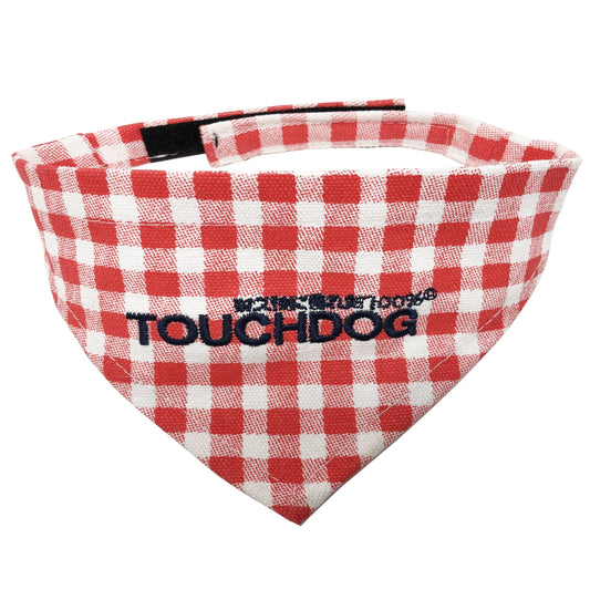 dog-plaid-bana-hook-loop-adjustable-neck-scarf-bib-luxury-view-1 | Majestic Pet Kingdom