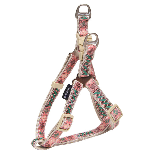 dog-harness-leash-set-carpentry-pattern-walking-vest-luxury-view-2 | Majestic Pet Kingdom