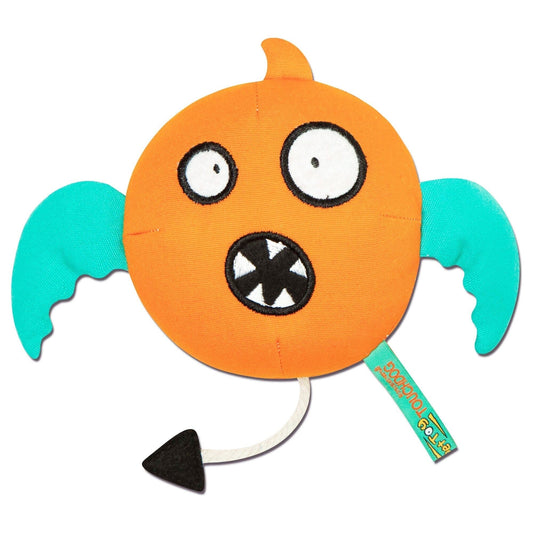 Touchdog Cartoon Flying Critter Monster Plush Dog Toy