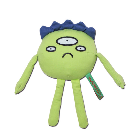 monster-dog-toy-squeaky-cartoon-plush-teething-doll-green-luxury-view-1 | Majestic Pet Kingdom