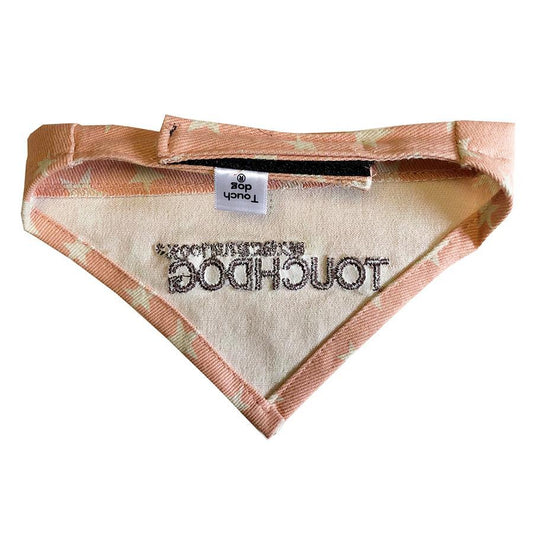 pet-bana-hook-loop-adjustable-neck-scarf-pink-classic-luxury-view-2 | Majestic Pet Kingdom