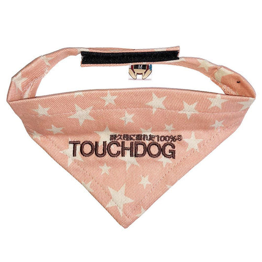 pet-bana-hook-loop-adjustable-neck-scarf-pink-classic-luxury-view-1 | Majestic Pet Kingdom