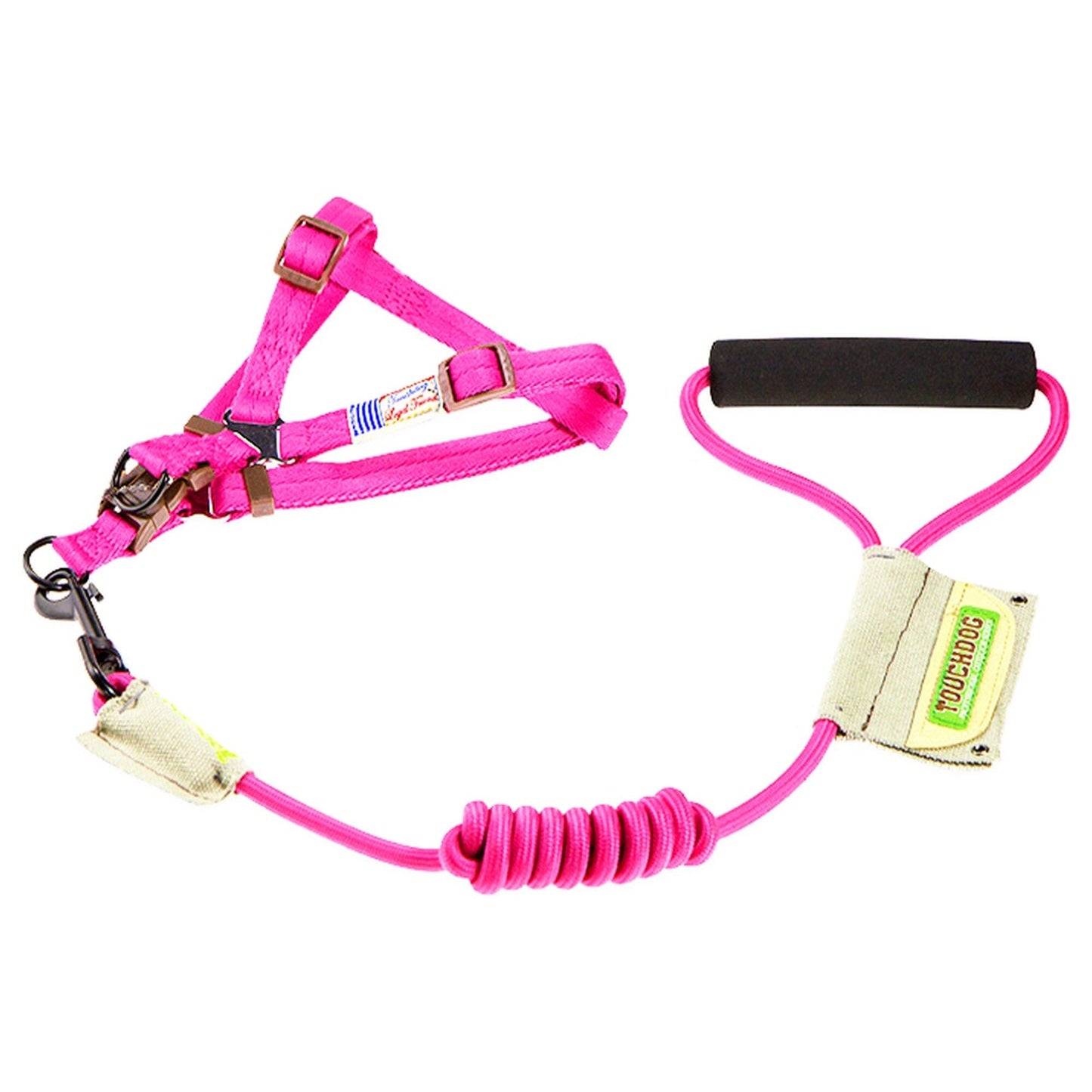 Touchdog Faded-Barker 2-in-1 Fashion Dog Leash and Harness