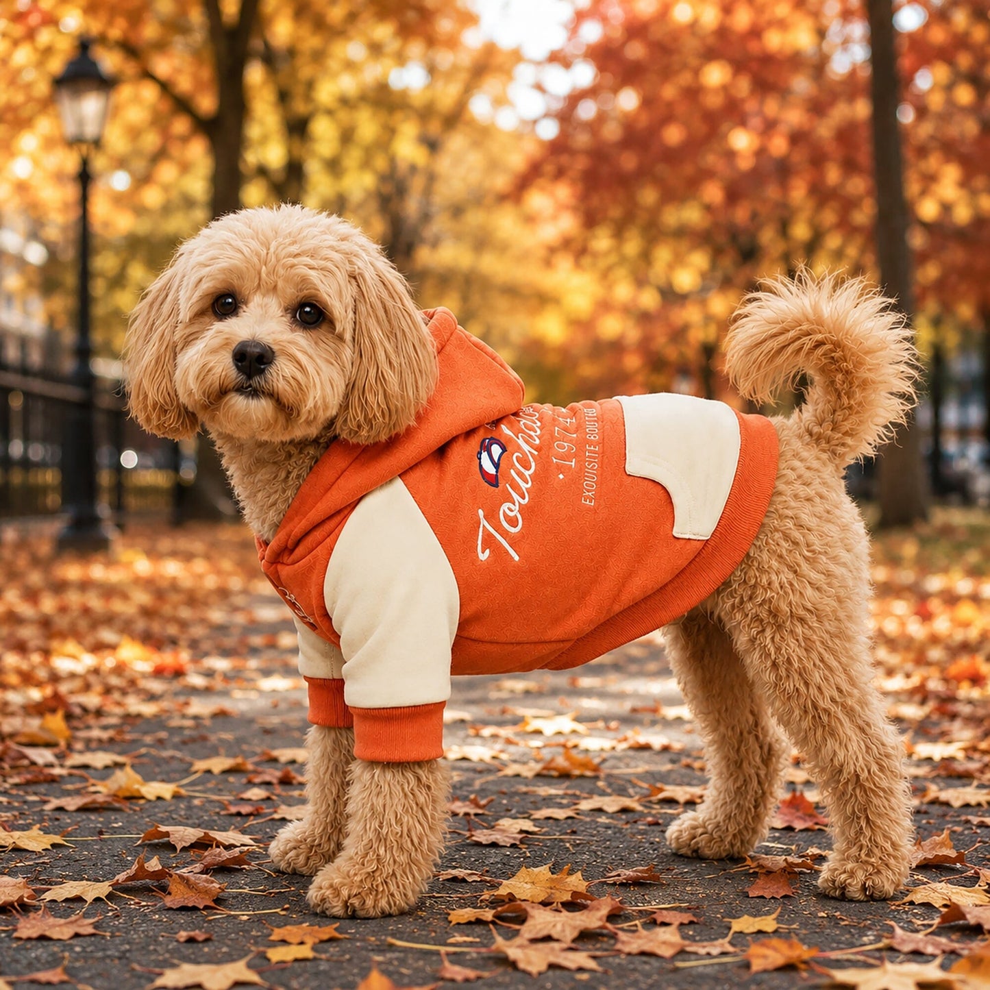 Touchdog 'Heritage' Soft-Cotton Fashion Dog Hoodie Sweater