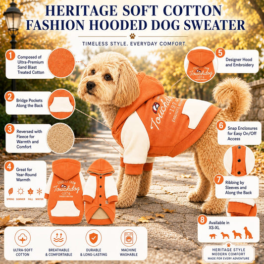 dog-hoodie-sweater-soft-cotton-warm-casual-sweatshirt-luxury-view-2 | Majestic Pet Kingdom