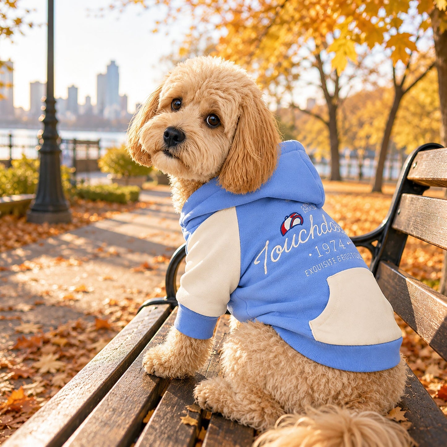 Touchdog 'Heritage' Soft-Cotton Fashion Dog Hoodie Sweater
