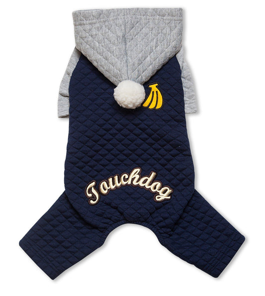 dog-quilted-sweater-full-body-hooded-warm-jumpsuit-class-luxury-view-1 | Majestic Pet Kingdom
