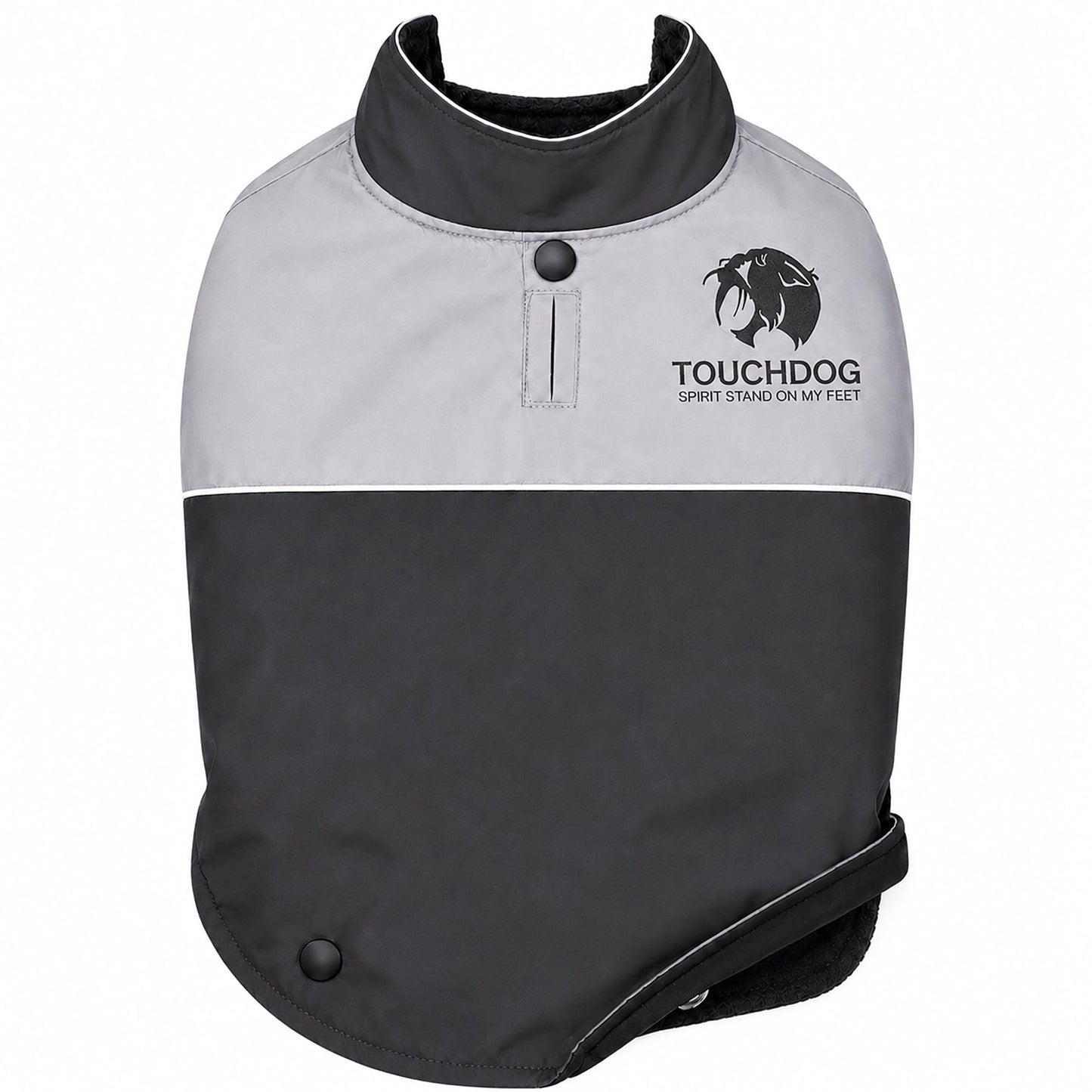 Touchdog ® Lightening-Shield 2-in-1 Dual-Removable-Layered Waterproof Dog Jacket
