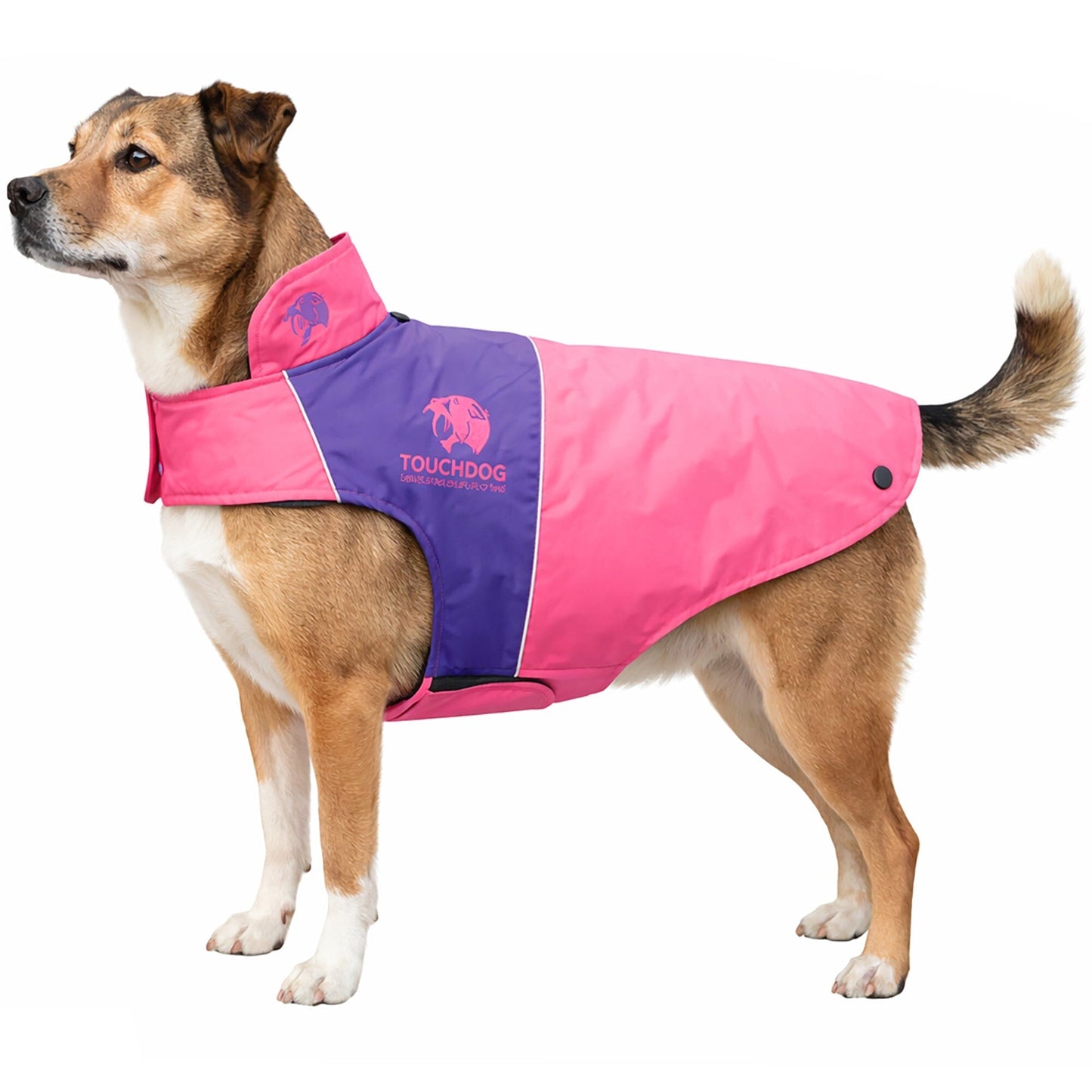 Touchdog ® Lightening-Shield 2-in-1 Dual-Removable-Layered Waterproof Dog Jacket