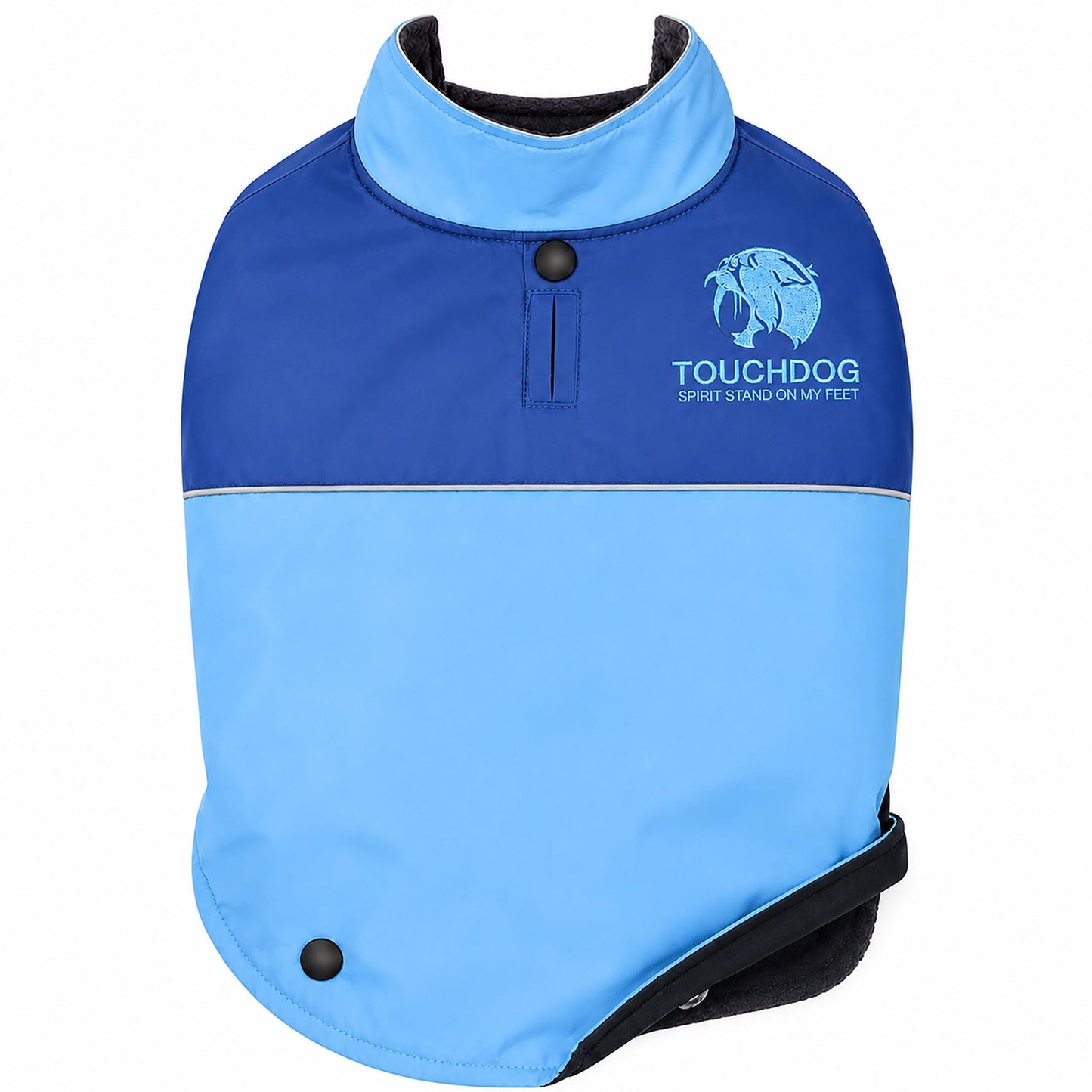 Touchdog ® Lightening-Shield 2-in-1 Dual-Removable-Layered Waterproof Dog Jacket
