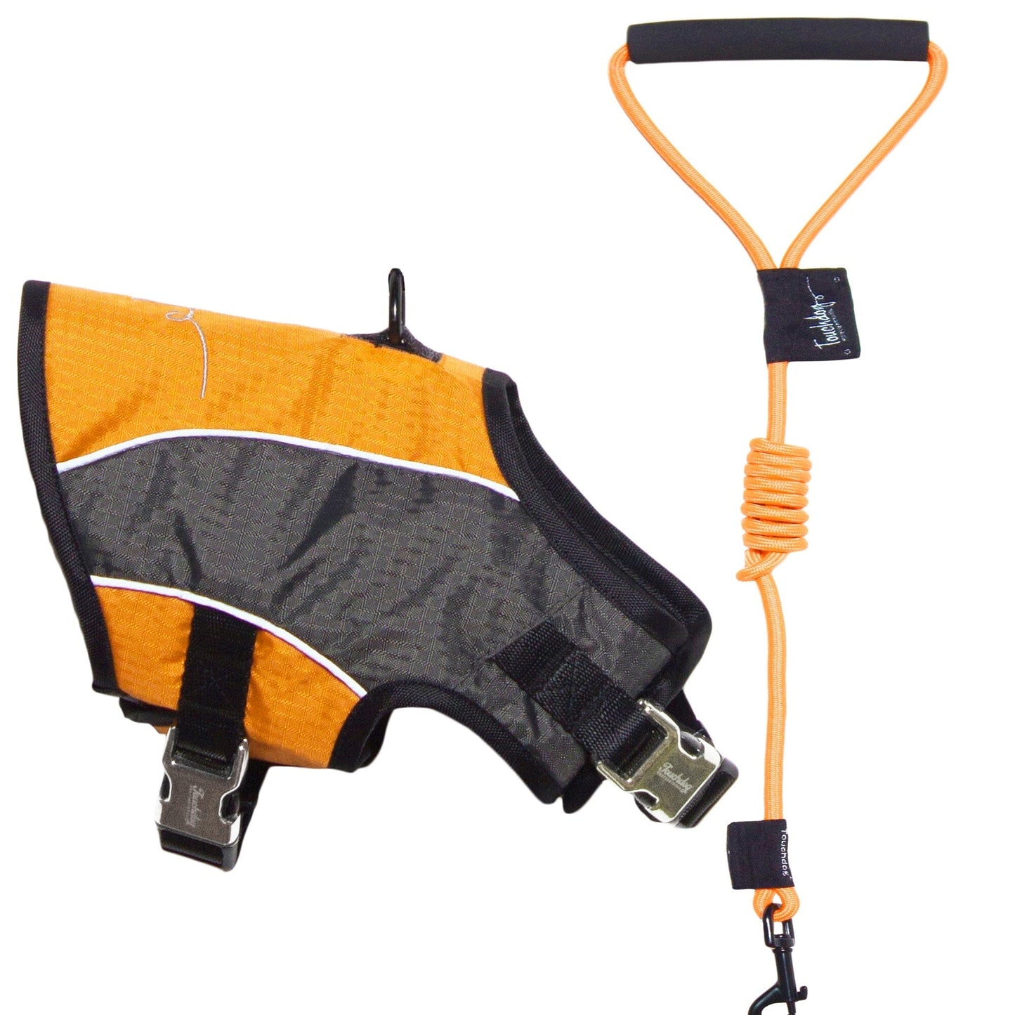 Touchdog ® 'Reflective-Max' 2-in-1 Performance Dog Harness and Leash
