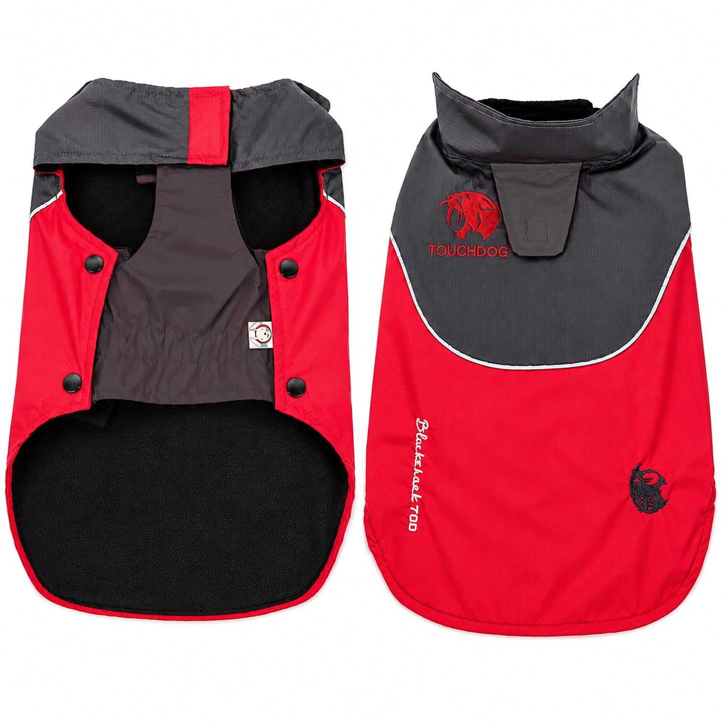 Touchdog ® Subzero-Storm Reflective Year Round Waterproof Dog Coat