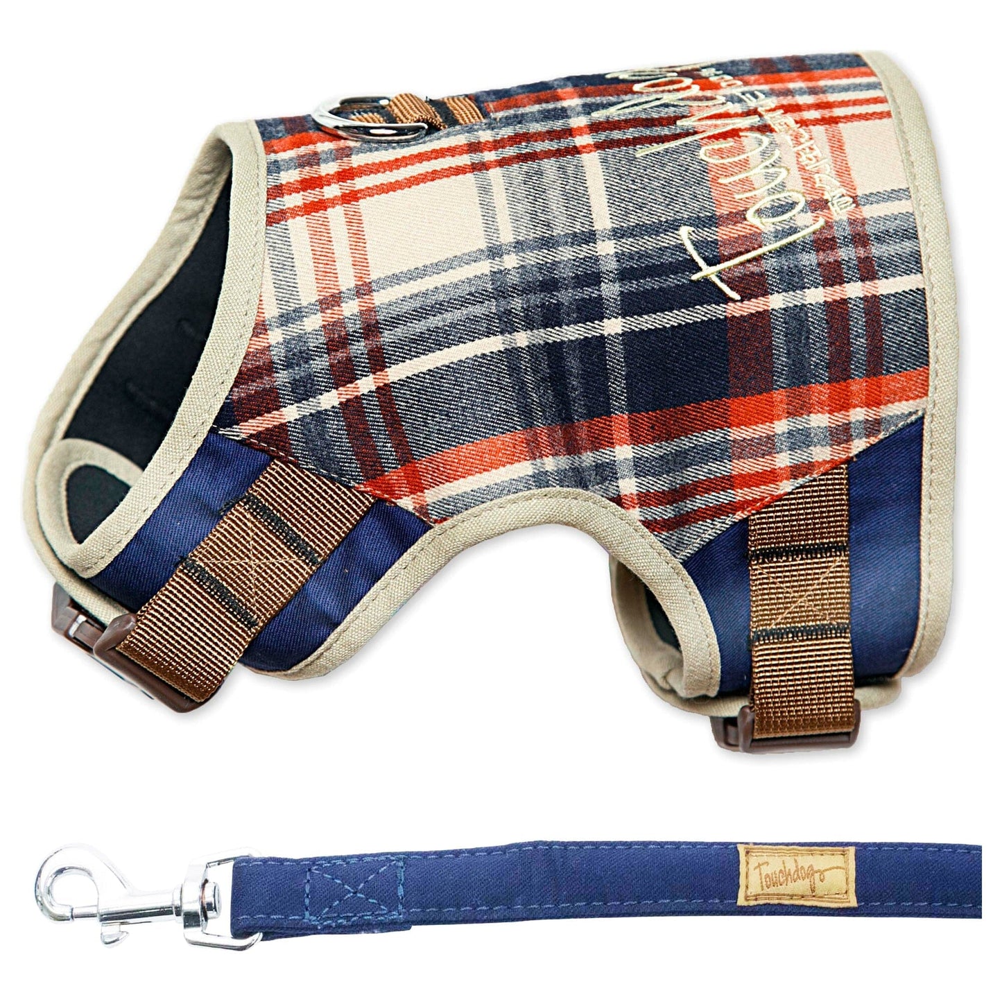 Touchdog ® 'Tough-Boutique' 2-in-1 Adjustable Fashion Dog Harness and Leash