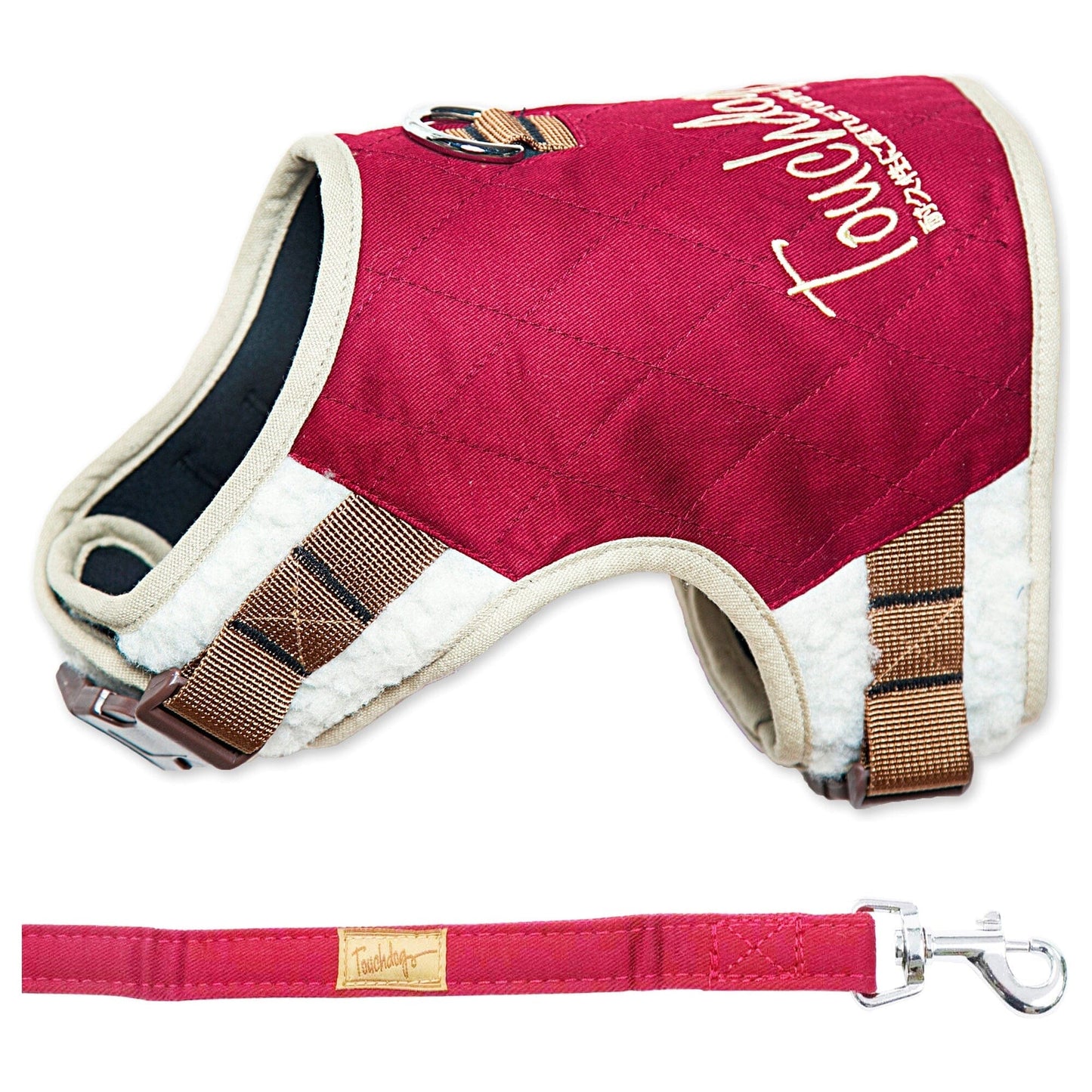Touchdog ® 'Tough-Boutique' 2-in-1 Adjustable Fashion Dog Harness and Leash