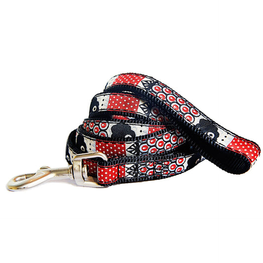 dog-harness-leash-set-embroidered-heavy-duty-black-luxury-view-2 | Majestic Pet Kingdom