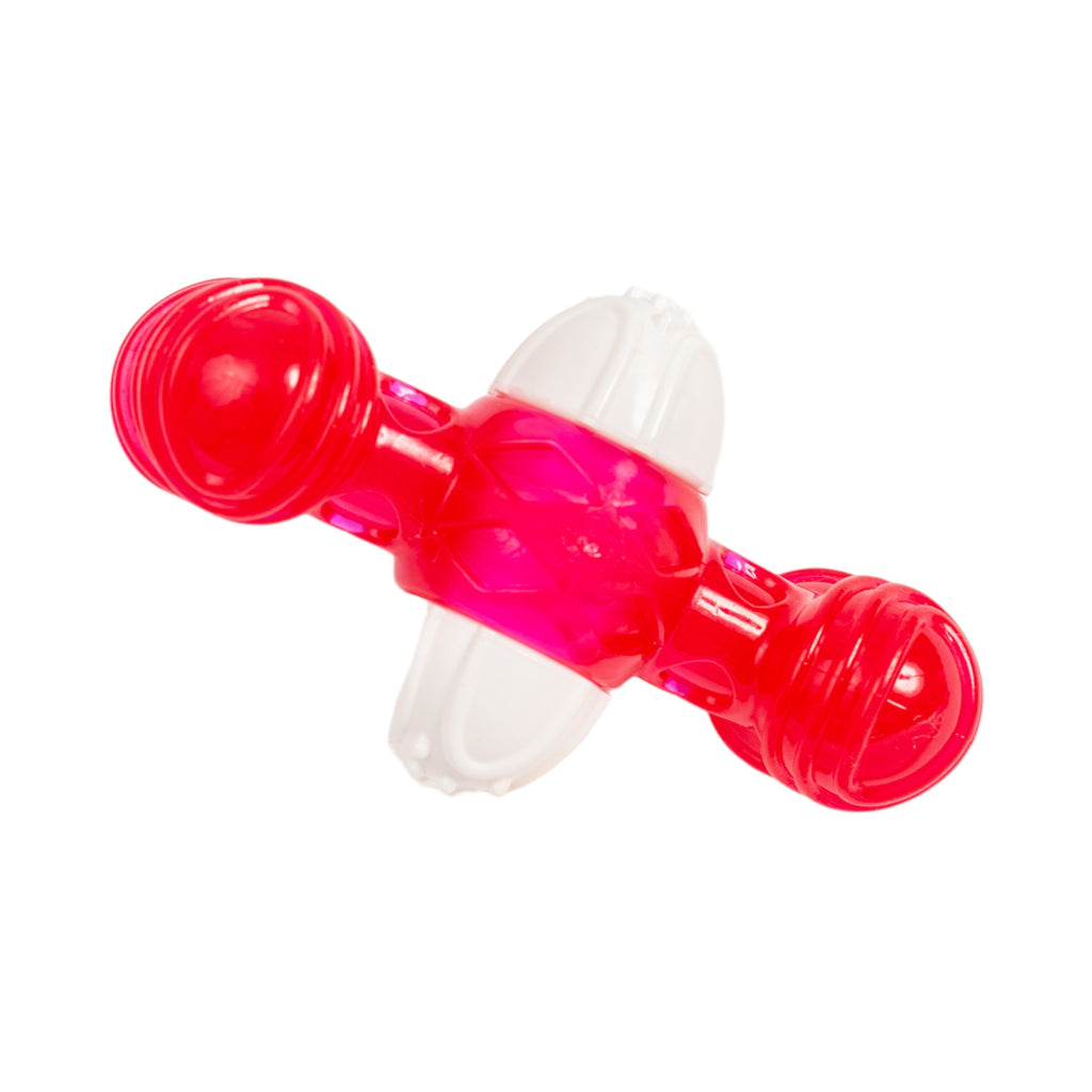 TPR & Nylon Quacker Bone Dog Chew Toy with Sound