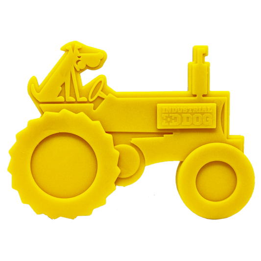 Tractor Nylon Dog Toy for Aggressive Chewers | USA Made | SodaPup