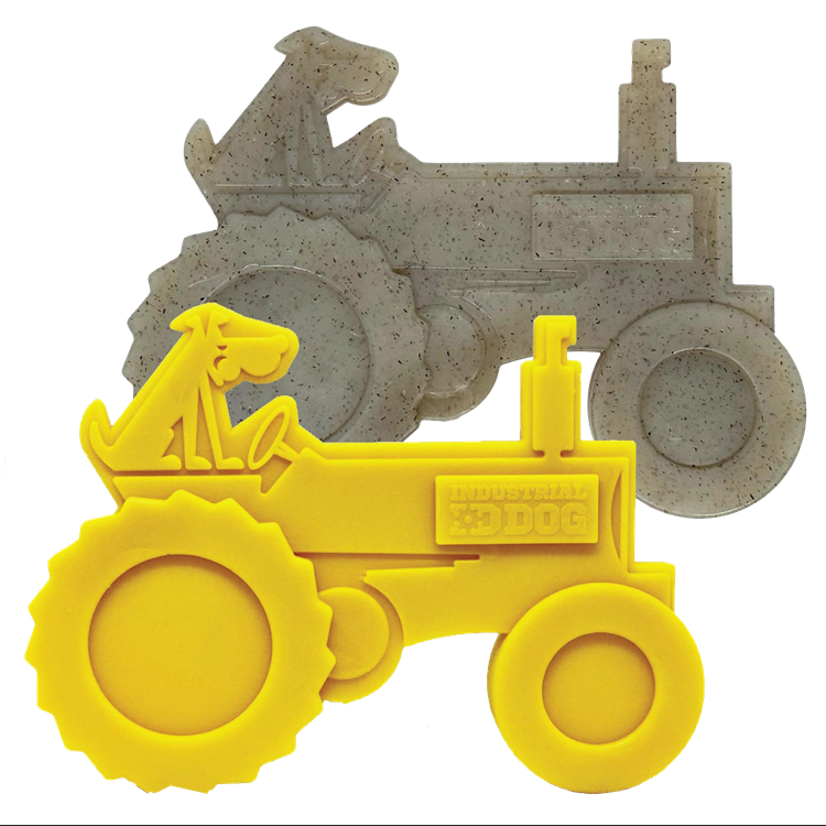 Dog Chew Toy Nylon Tractor Aggressive Power Chewers USA Made - Main Feature View | Majestic Pet Kingdom