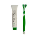 Triple Headed Dog Toothbrush & Natural Toothpaste Kit