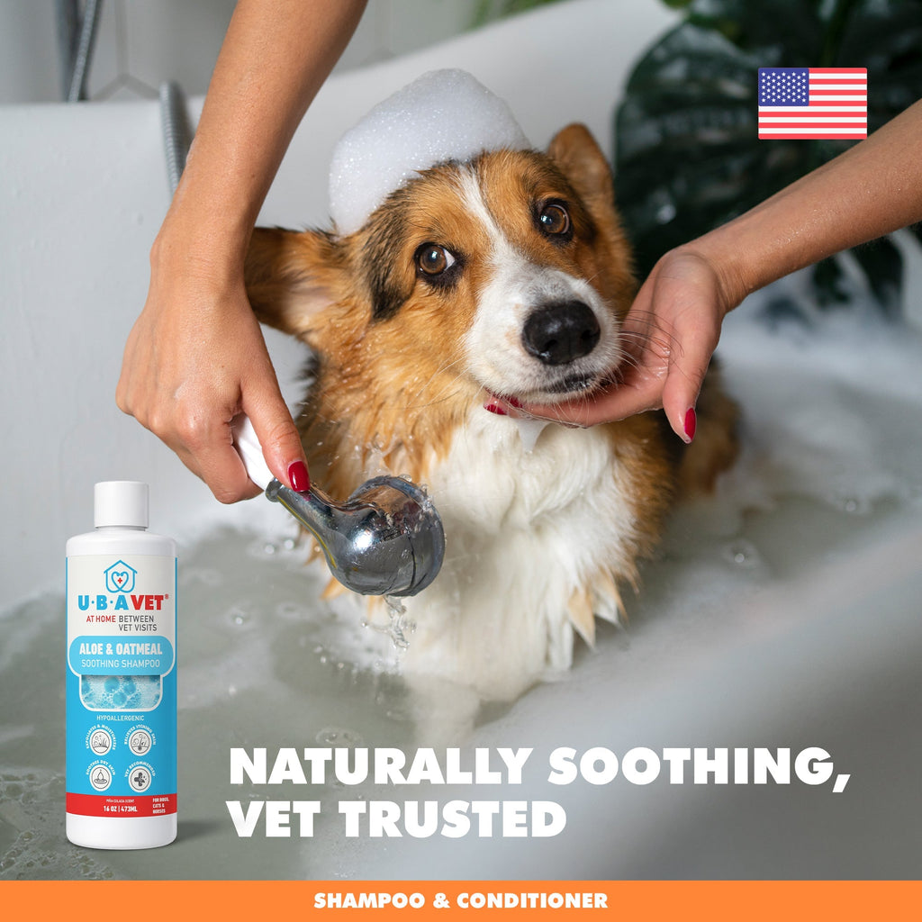 UBAVET Gentle Moisturizing Aloe & Oatmeal Shampoo (16.9 oz)